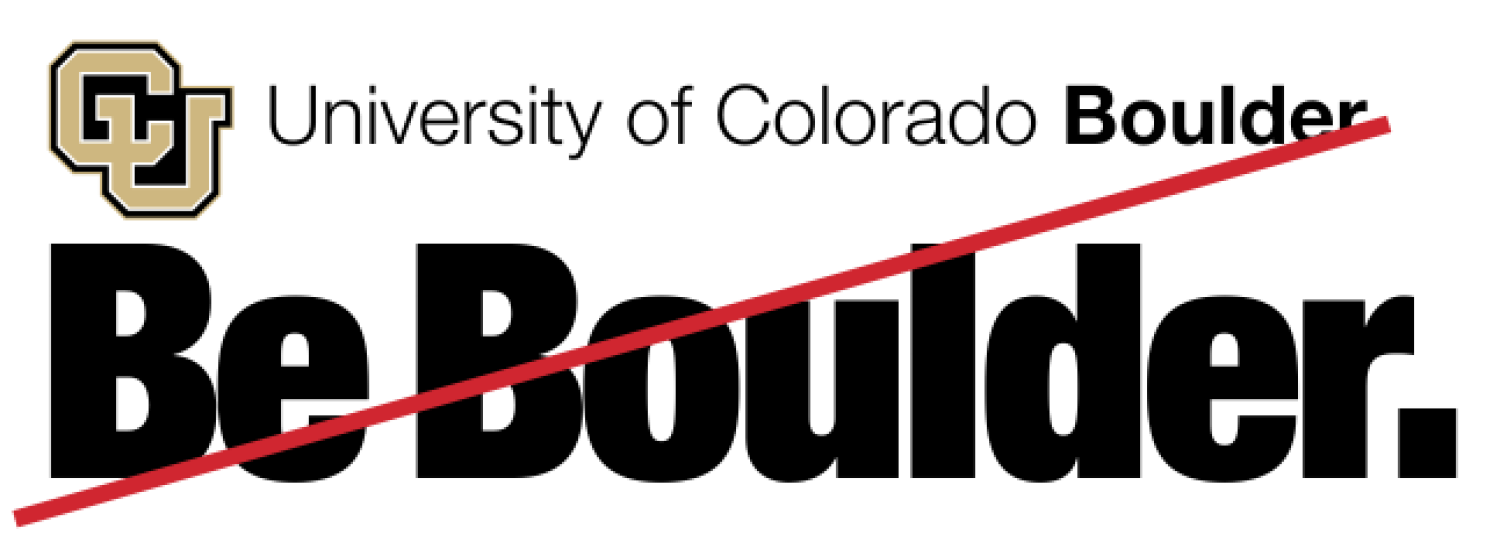 Be Boulder with the CU lockup above
