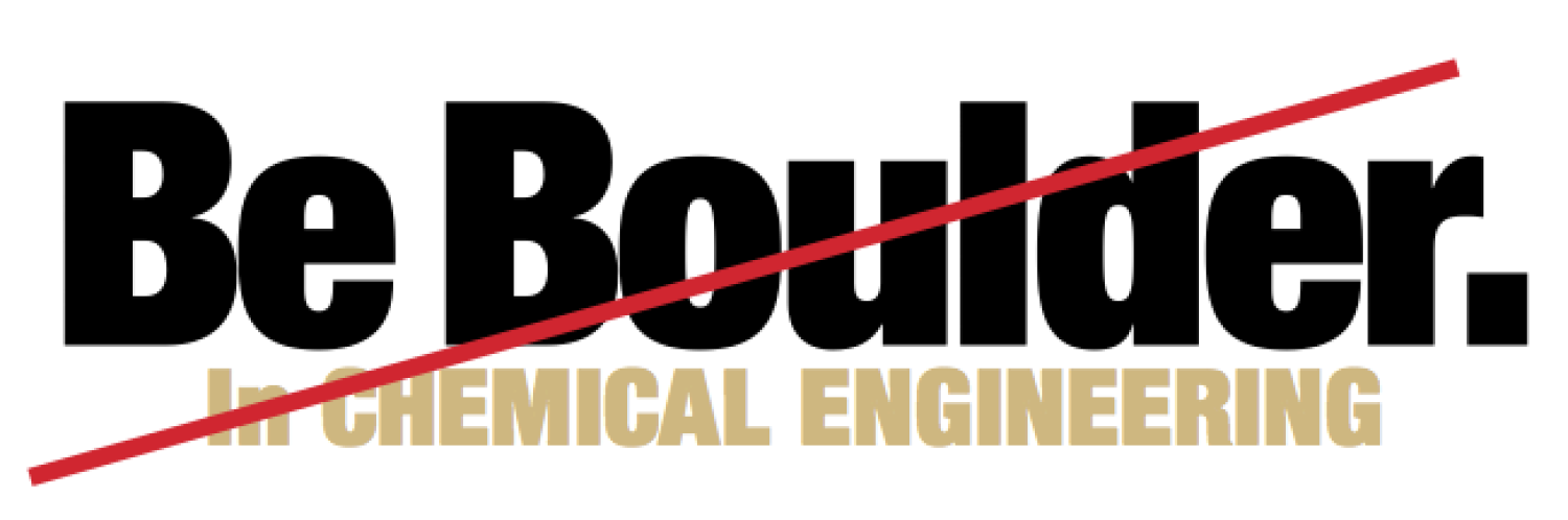 Be Boulder with the tagline incorrectly center aligned