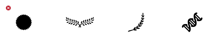 Icons with fine details