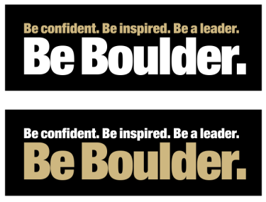 Be Boulder Color Combinations | Brand and Messaging | University of ...