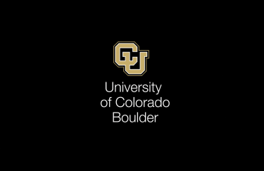 Video branding example of opening title with the CU Boulder lockup that says University of Colorado Boulder