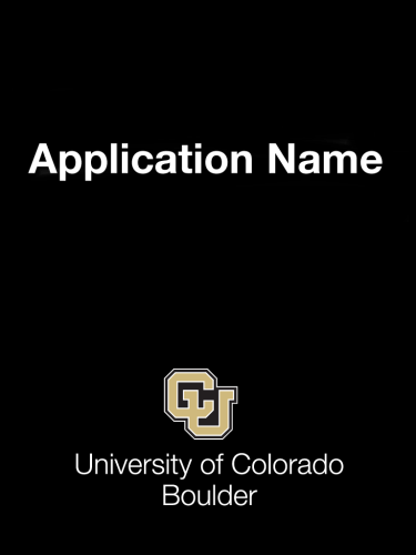 Sample default screen graphic