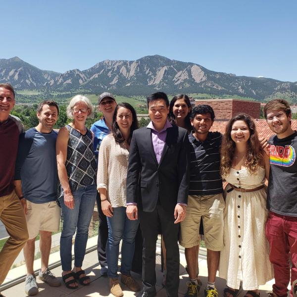 Dr. Chu and the rest of the group