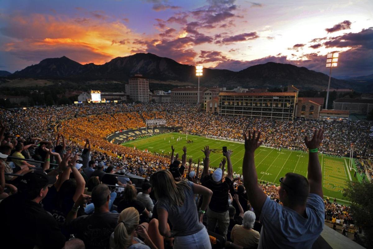 Rocky Mountain Showdown Football Game at Folsom Field
