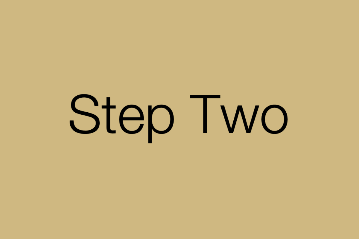 Step Two