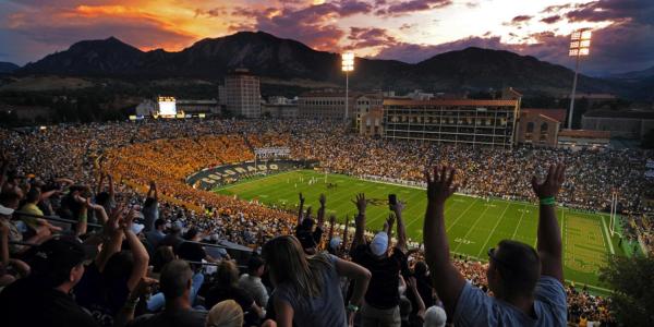 Rocky Mountain Showdown Football Game at Folsom Field