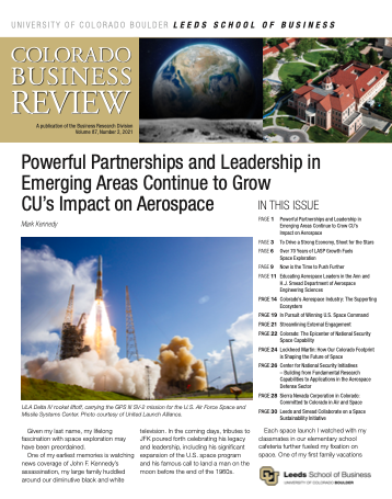 Colorado Business Review, Issue 2, 2021