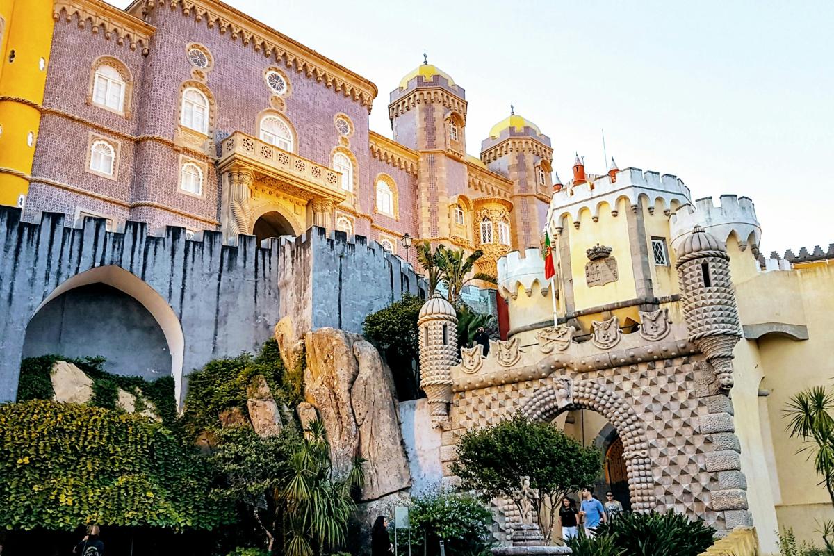 Unique architecture in Lisbon