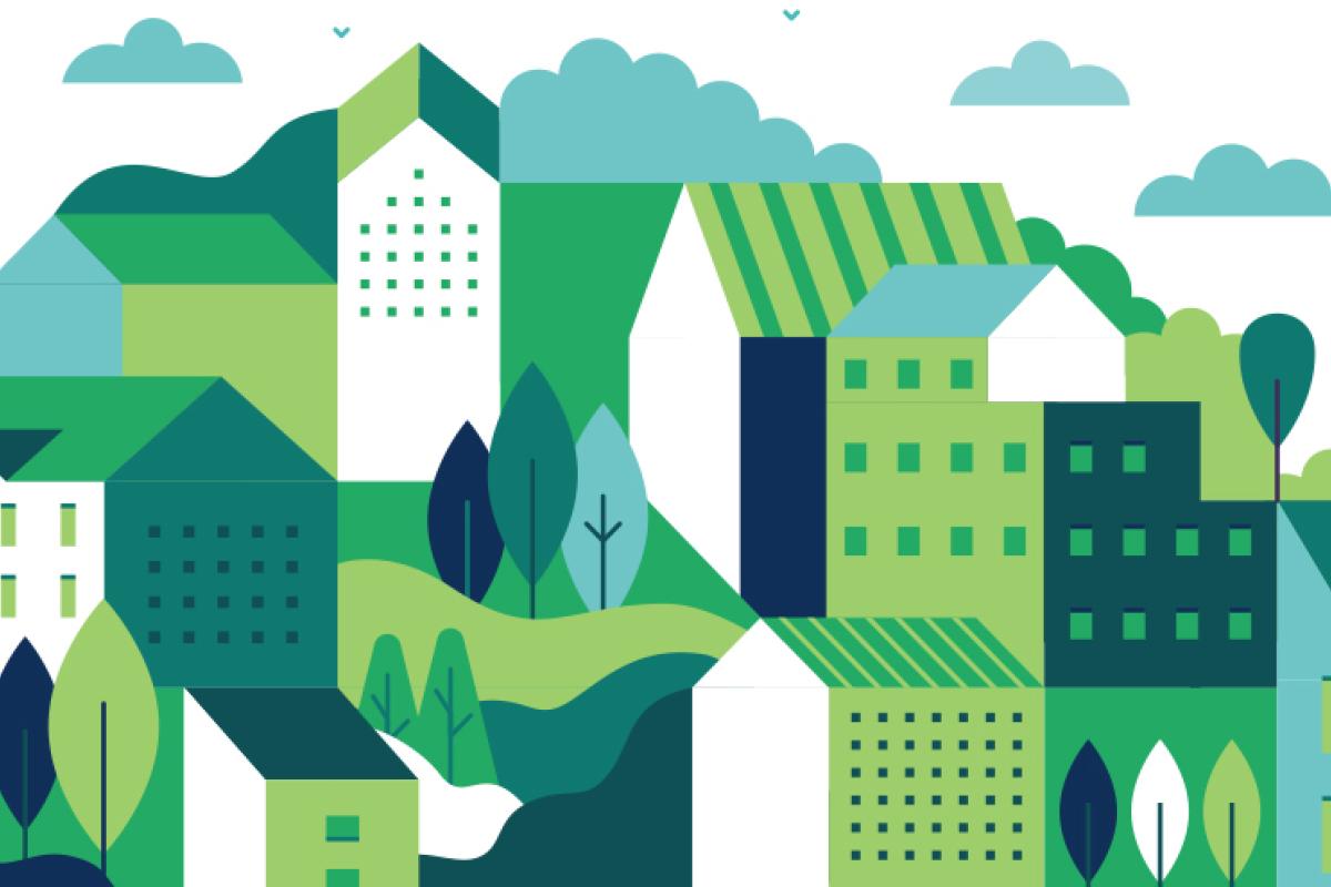 Green landscape