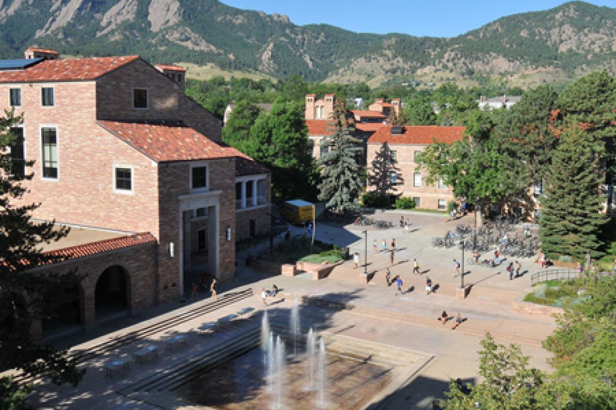 CU Boulder campus