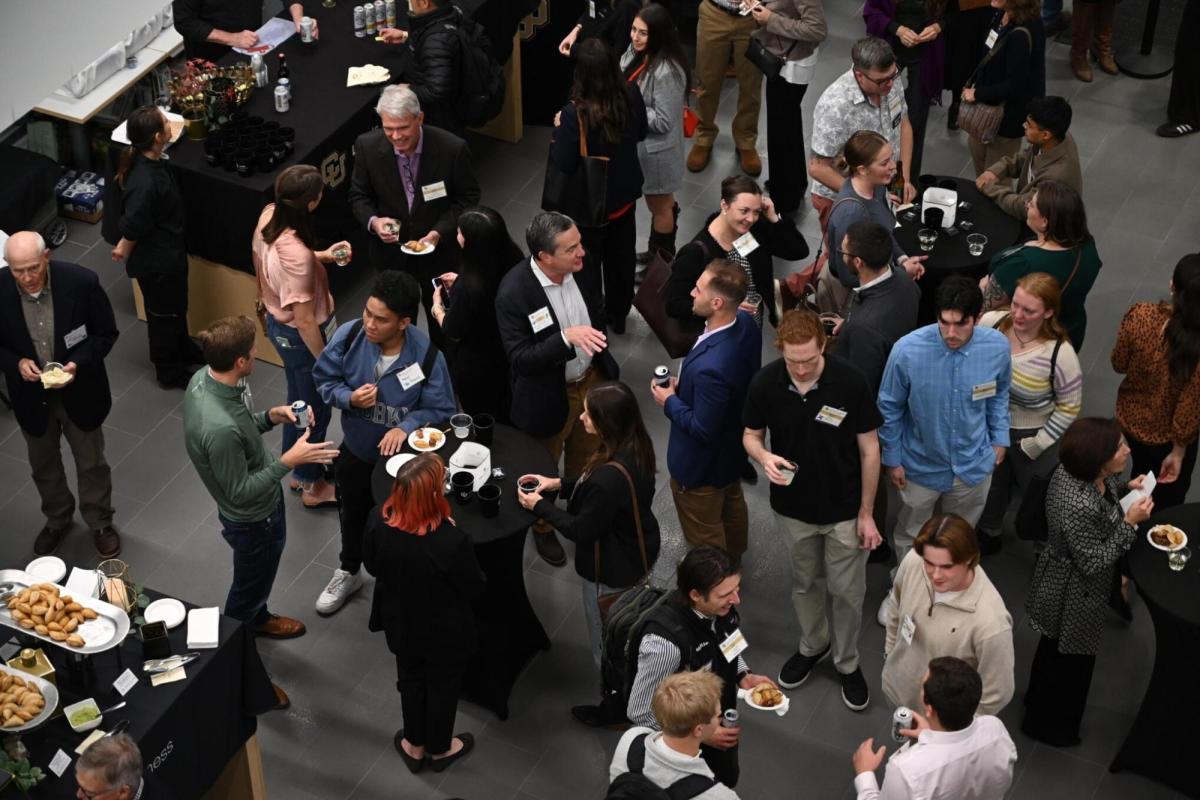 Fall Networking Event Birds Eye View