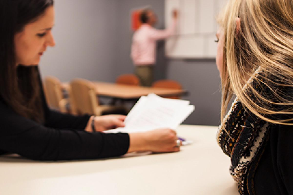 First-year experience one-on-one student support