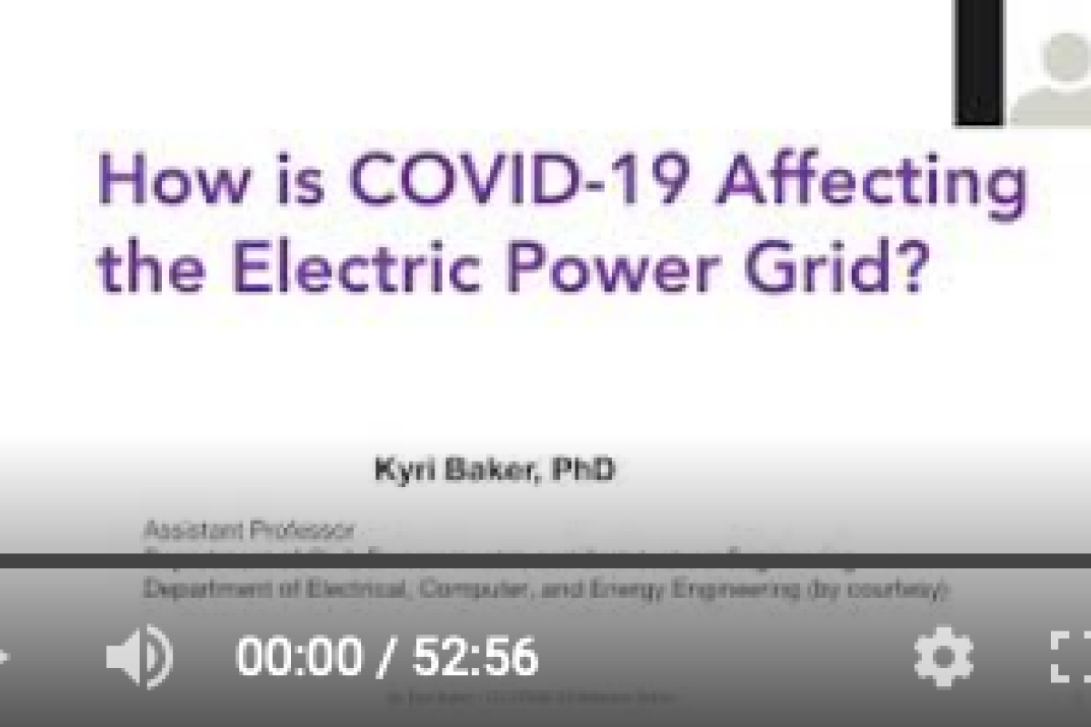 How is COVID-19 Affecting the Electric Power Grid?