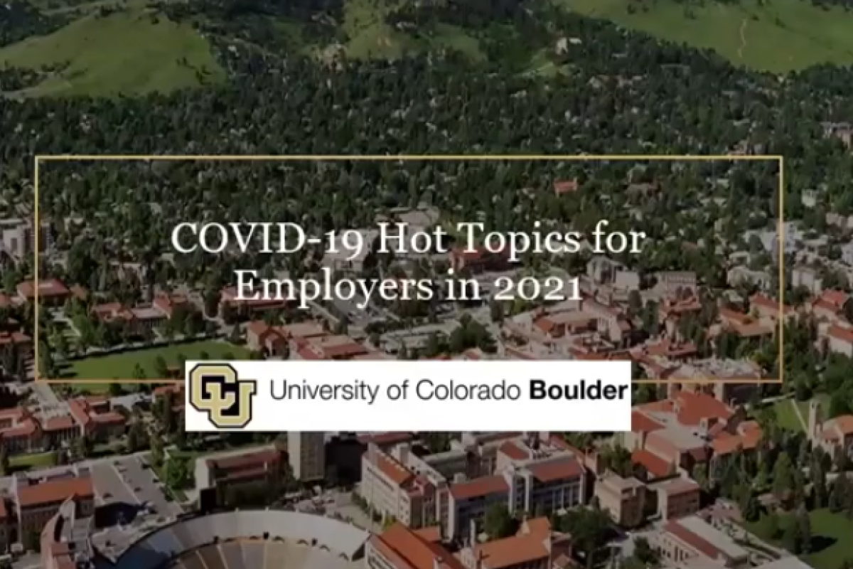 COVID-19 Hot Topics for Employers in 2021