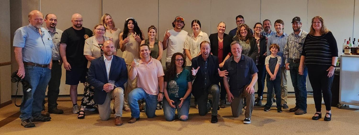 Rural Colorado Workshop Series Grand Finale participants standing together smiling