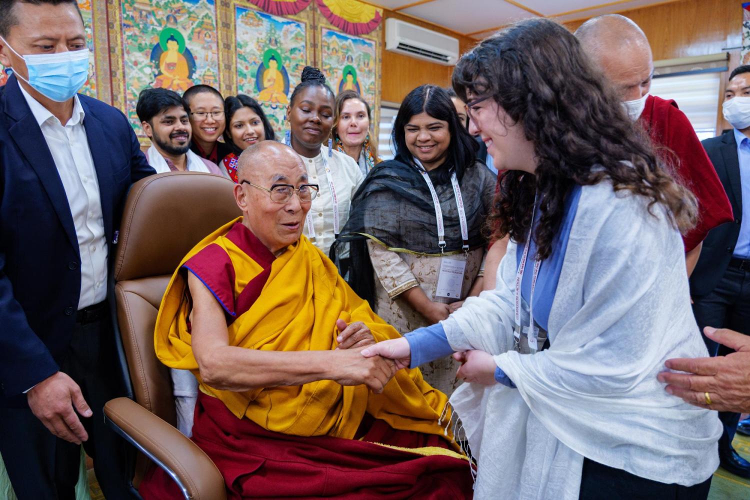 Nikki Bechtold meets the Dalai Lama