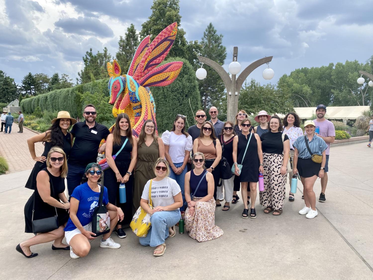 Sustainability professionals at Denver Botanic Gardens