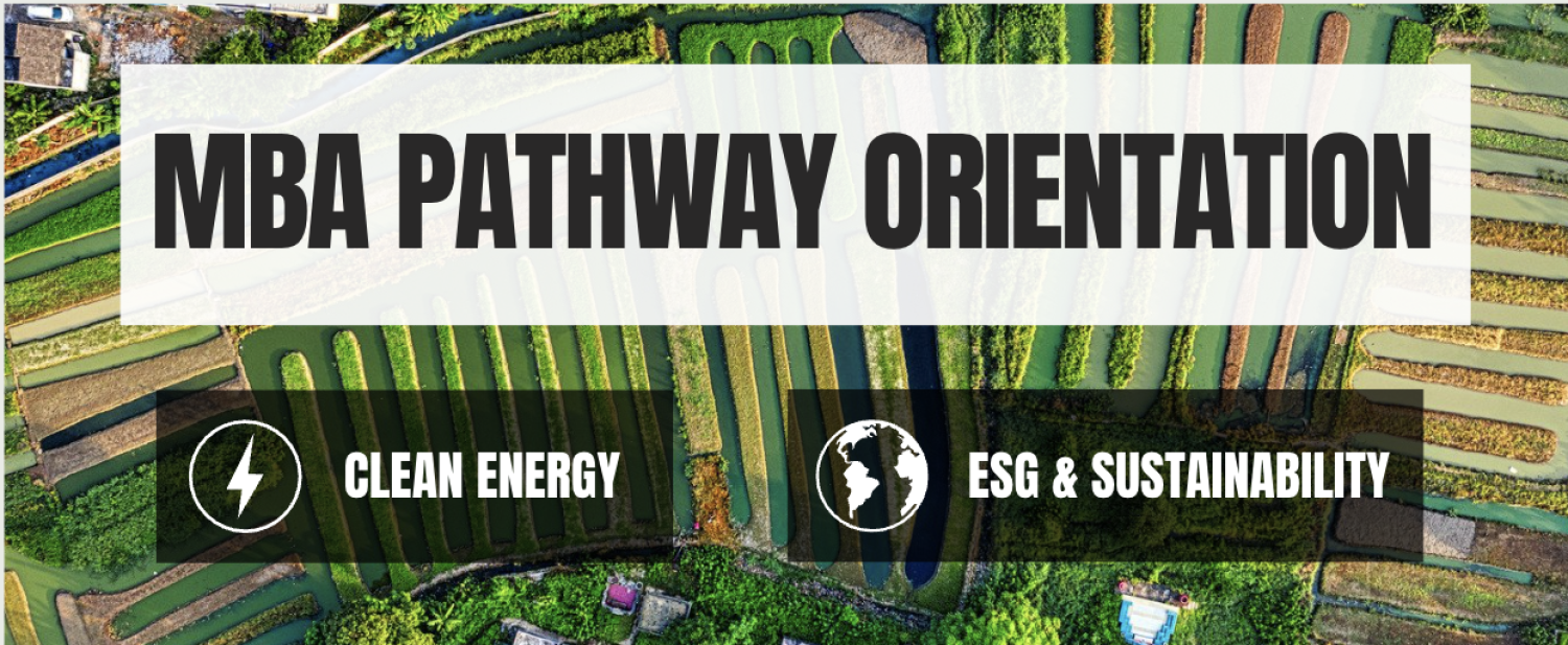 MBA Pathway Orientation