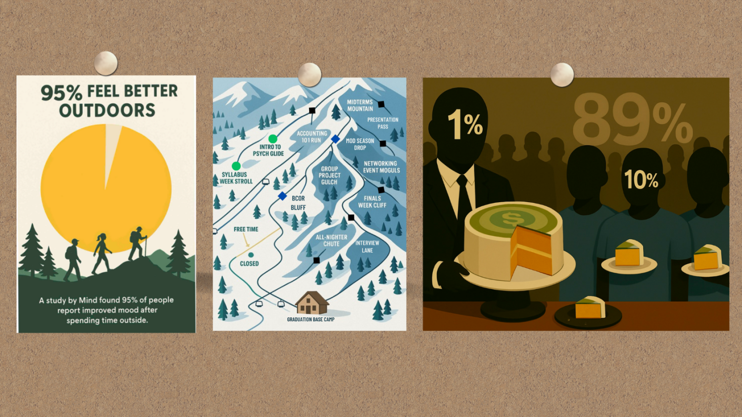 three student writing projects for Bonnie Auslander's class