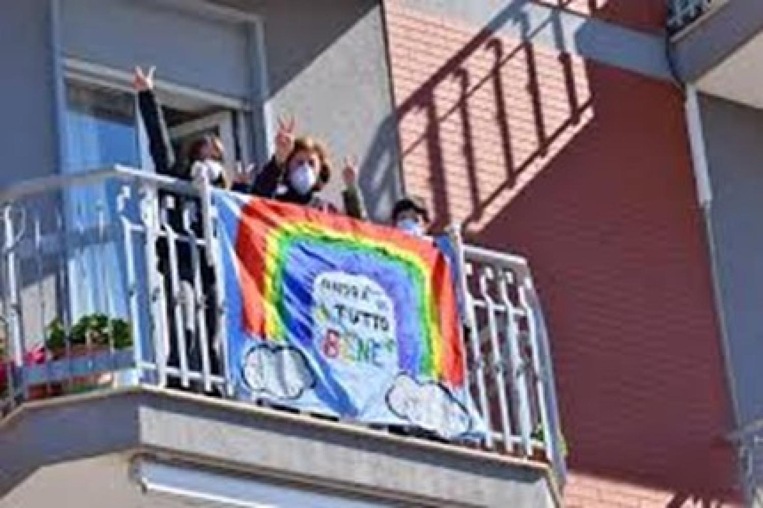 balcony sign