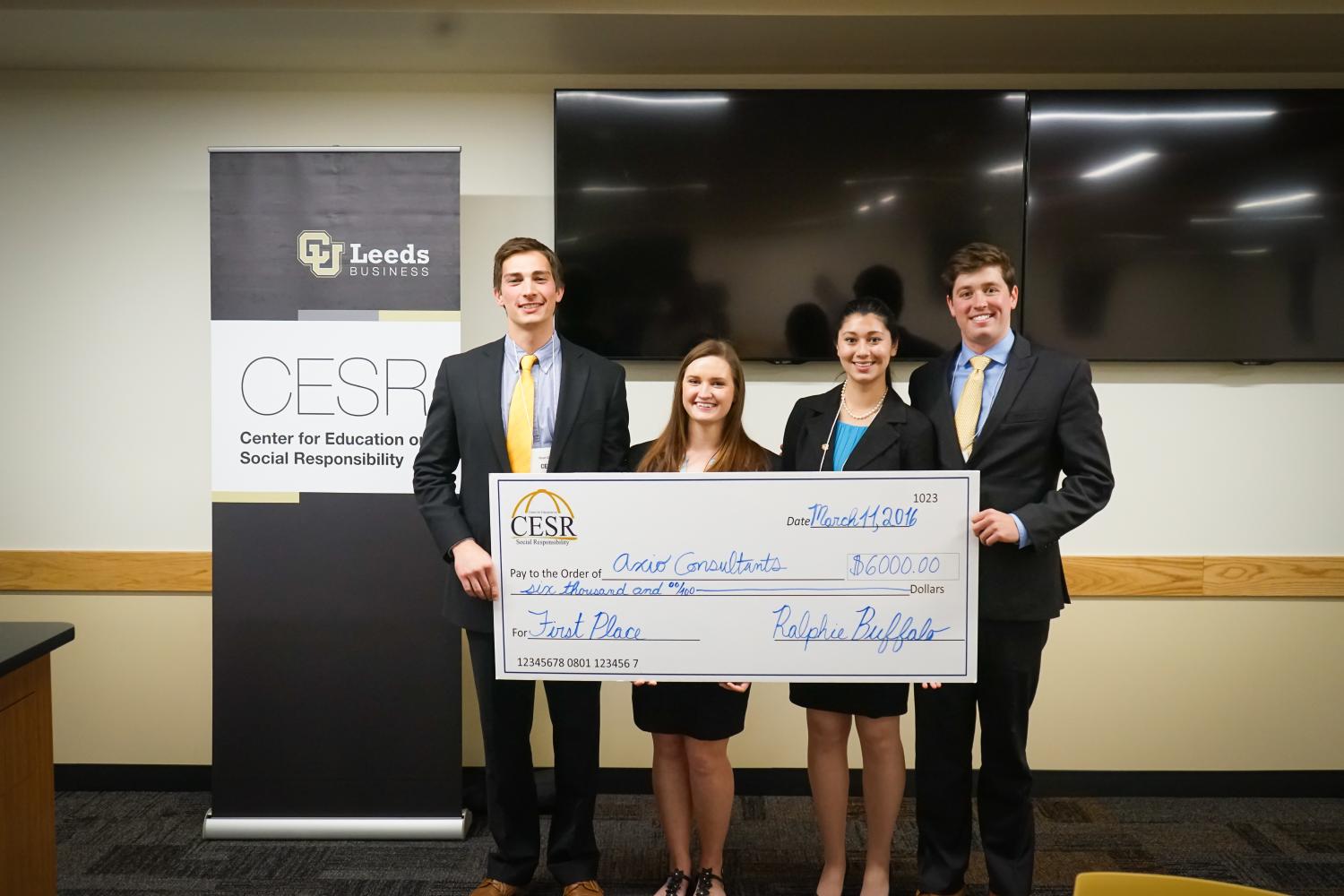 Leeds Scholars Win Big at Diversity and Business Case Competitions