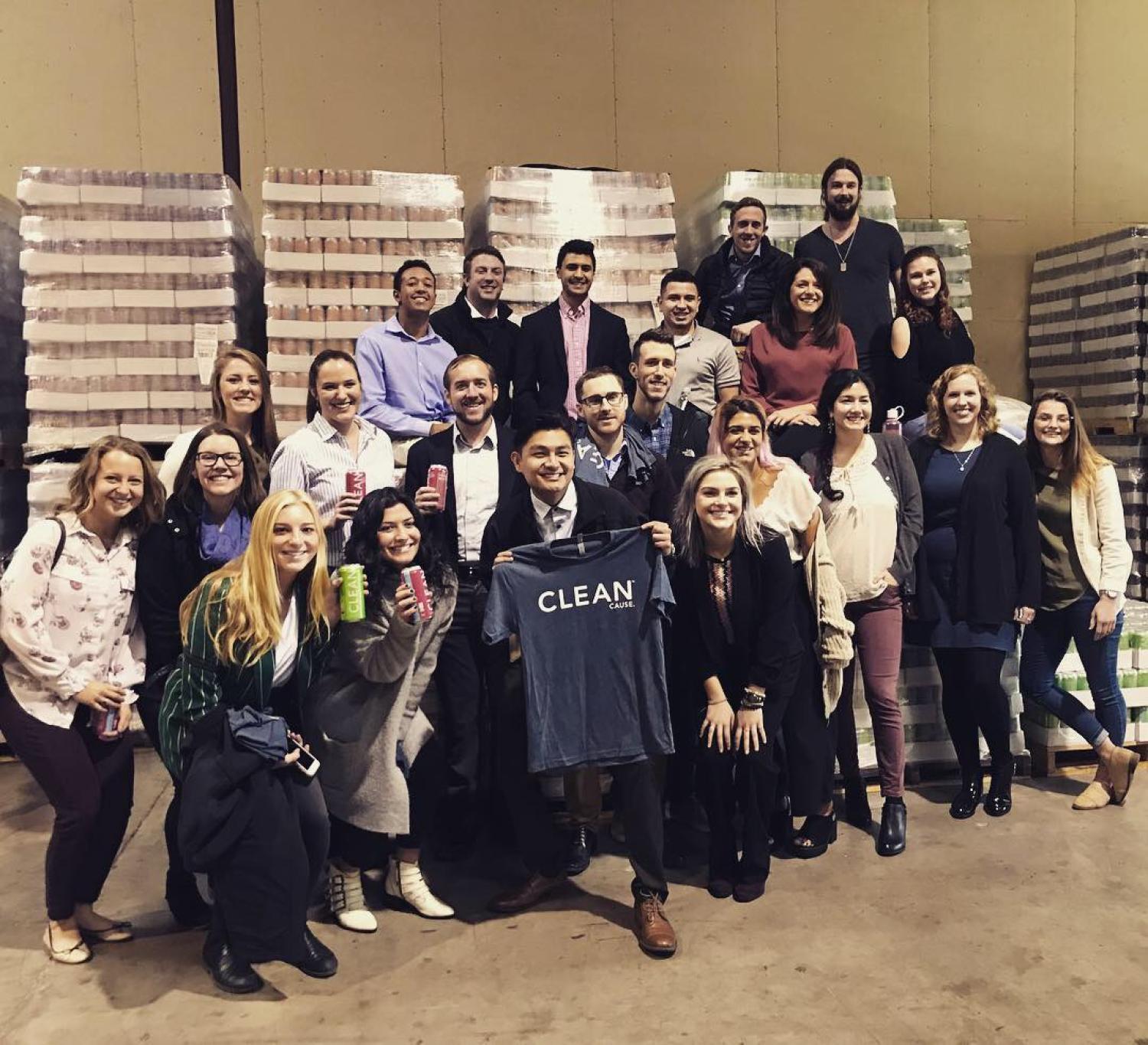CU Boulder students at CLEAN Cause