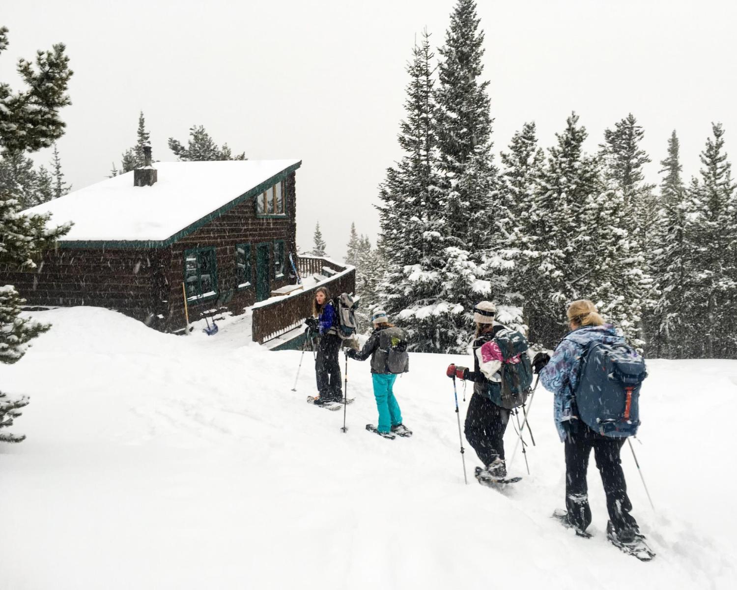 MBA Hut Snowshoe