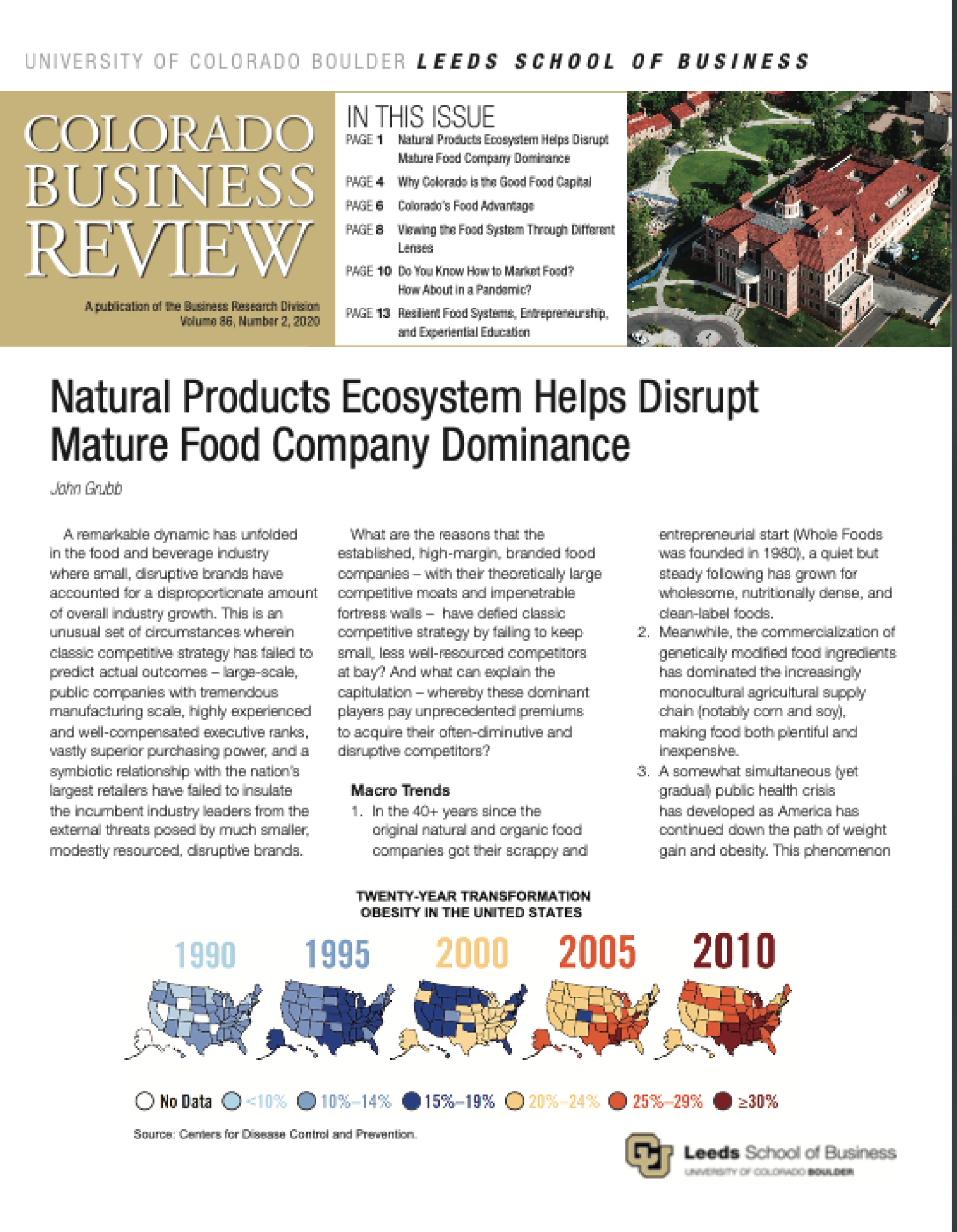 Colorado Business REview Issue 2