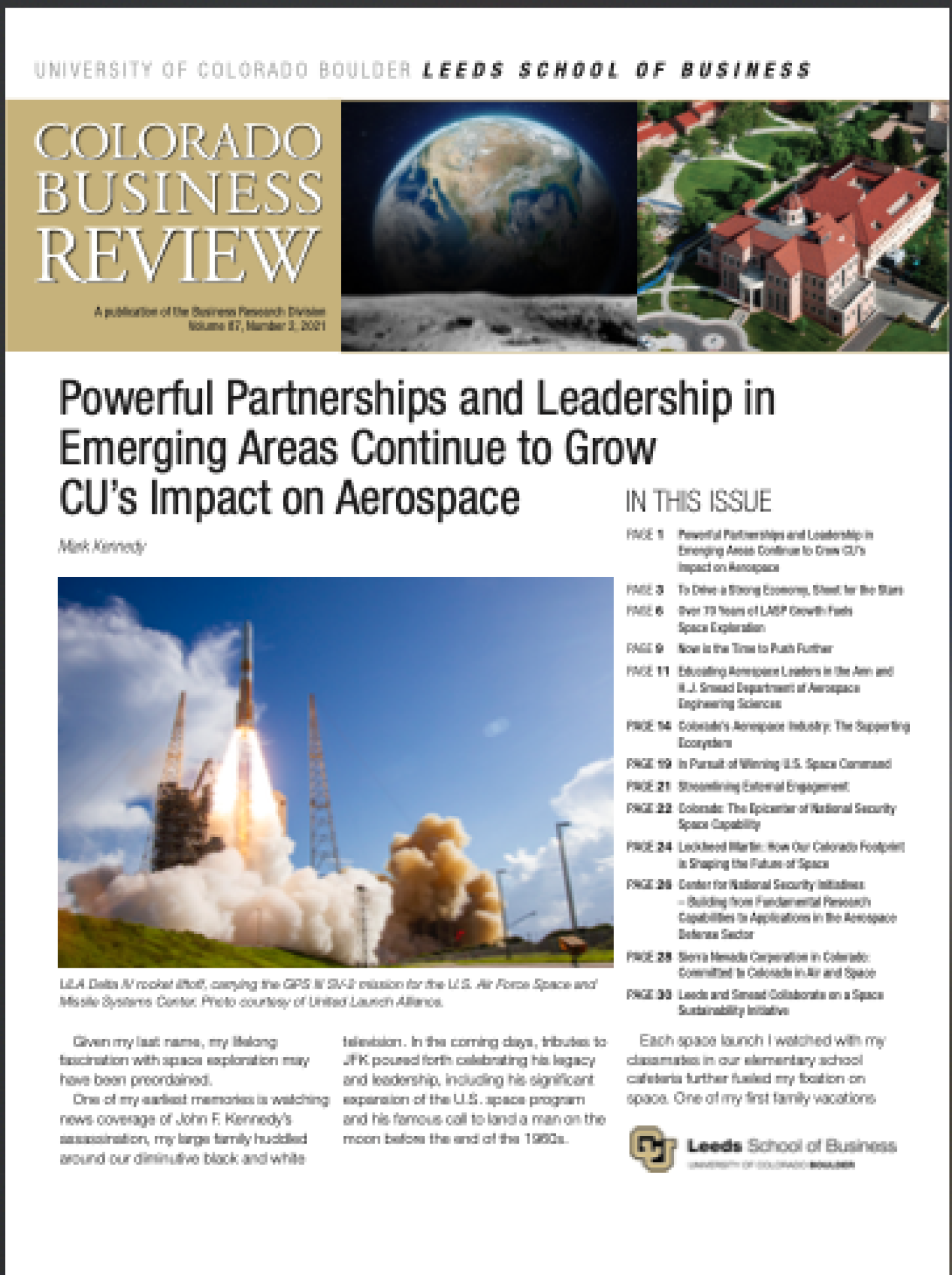 Colorado Business Review, Issue 2, 2021