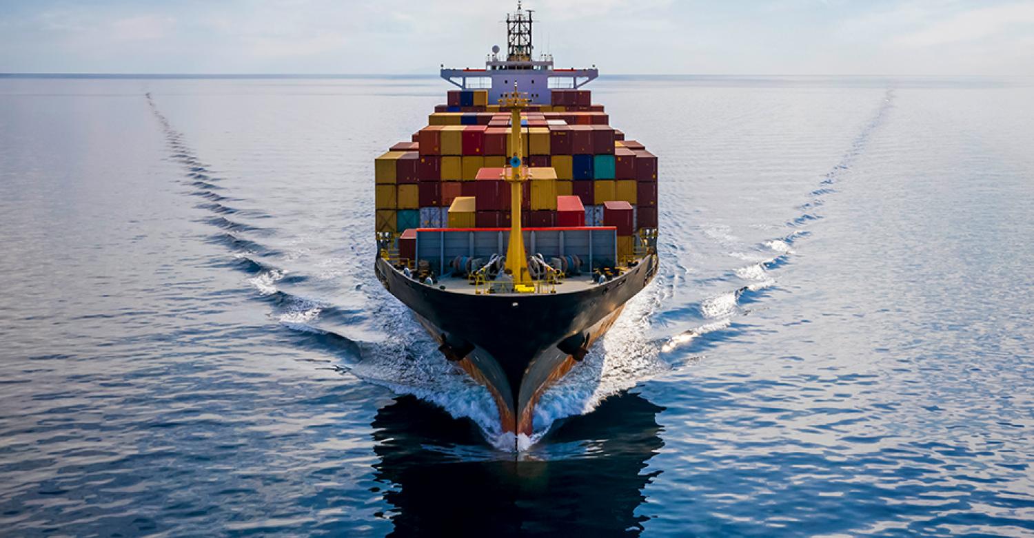 Supply Chain Issues Cargo Ship