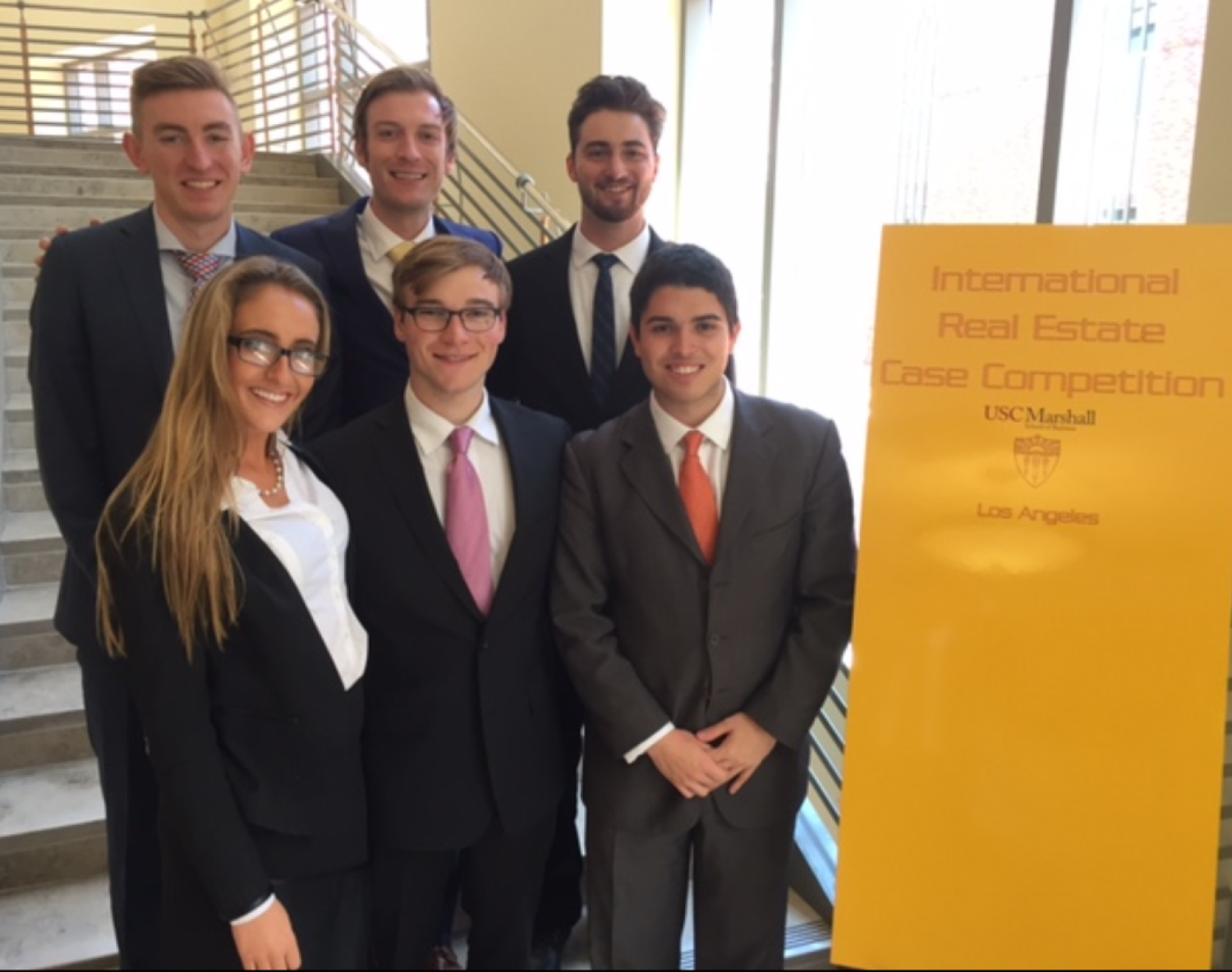 Leeds Team competing in International Real Estate Competition