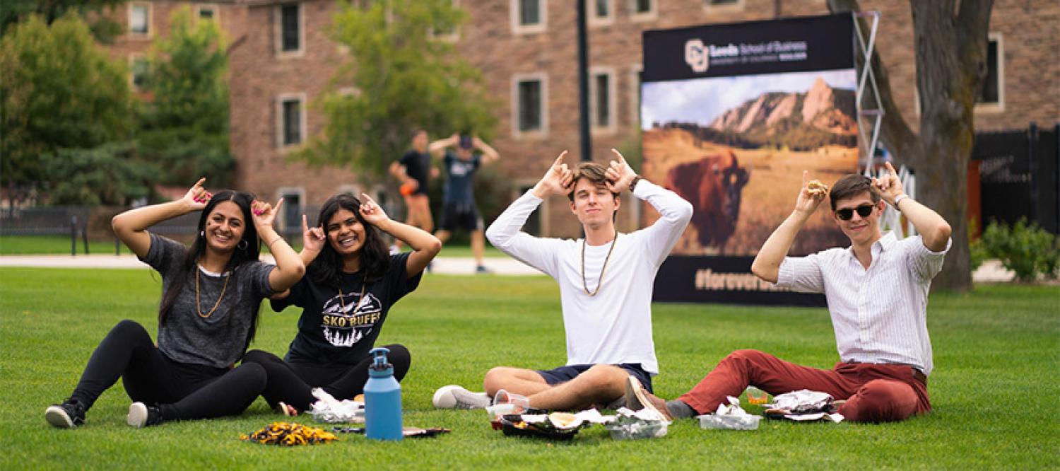 apply page students on lawn
