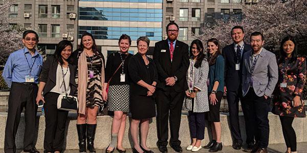 MBAX students from the Leeds School of Business in Southeast Asia