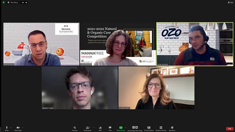 N&O Case Competition Judges Panel on Zoom