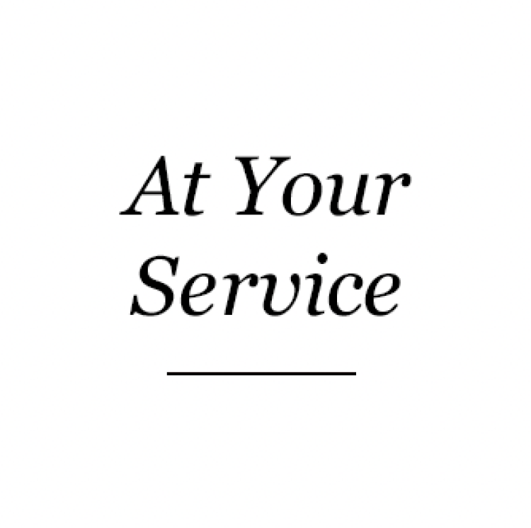 At your service