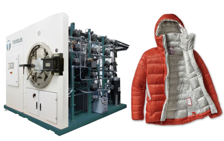 Photo of a Machine and a Winter Jacket