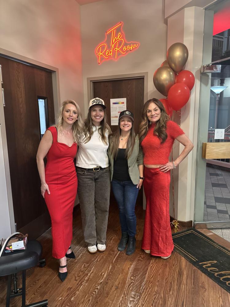 The Red Room at SideDoor Salon