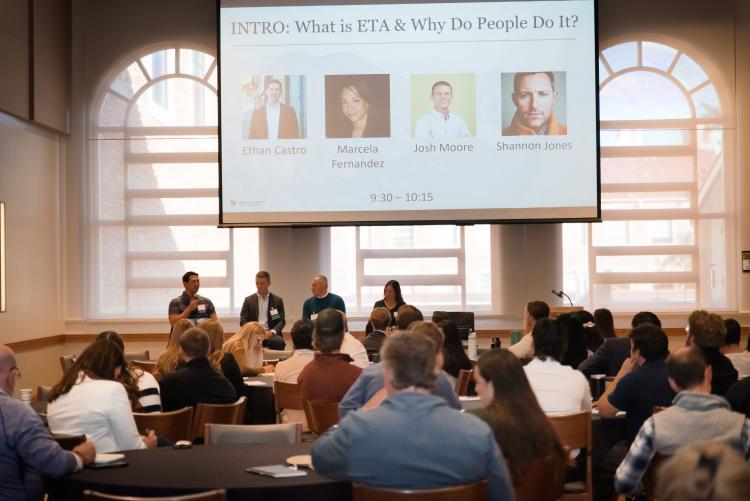 The ETA Conference intro session