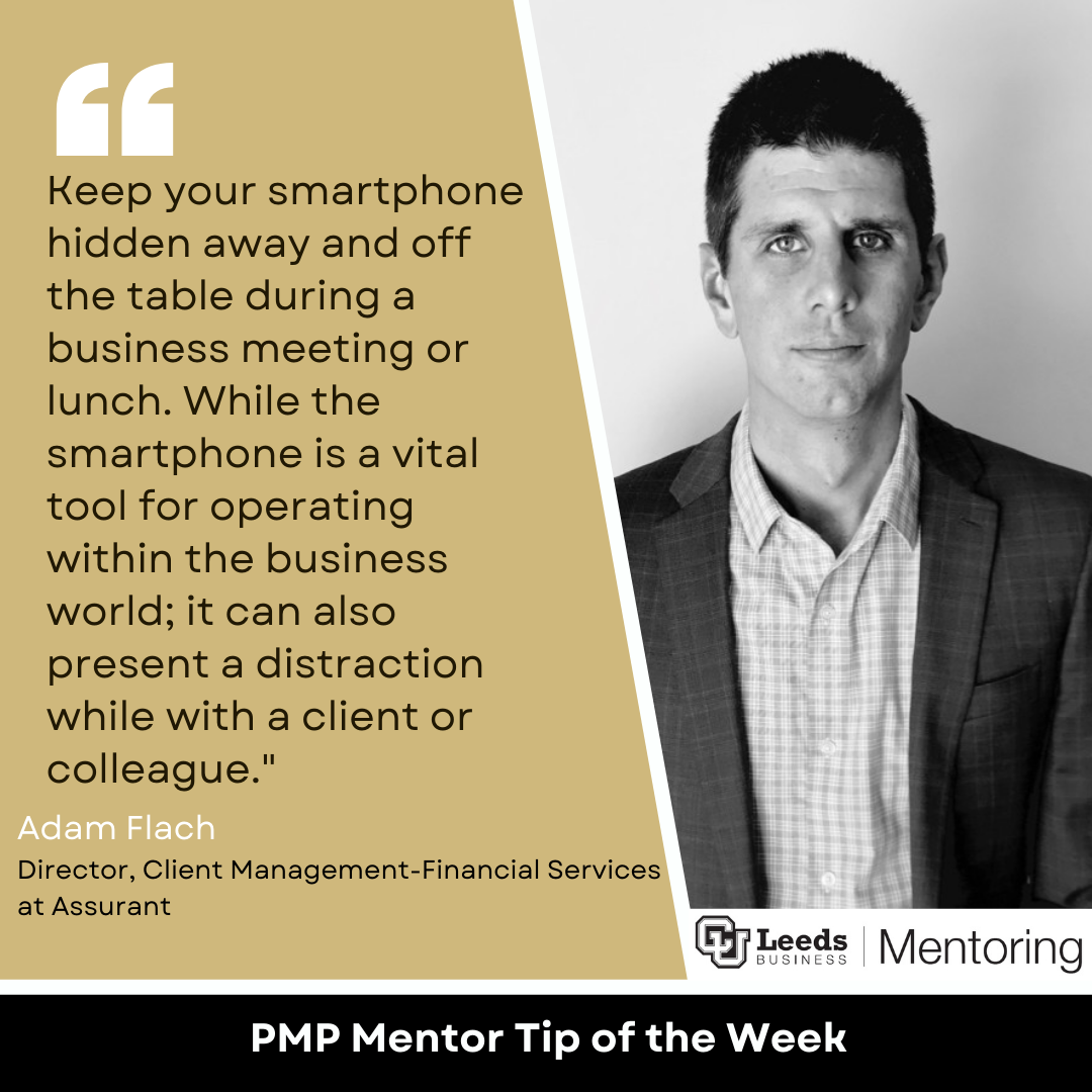 Mentor Tip #17