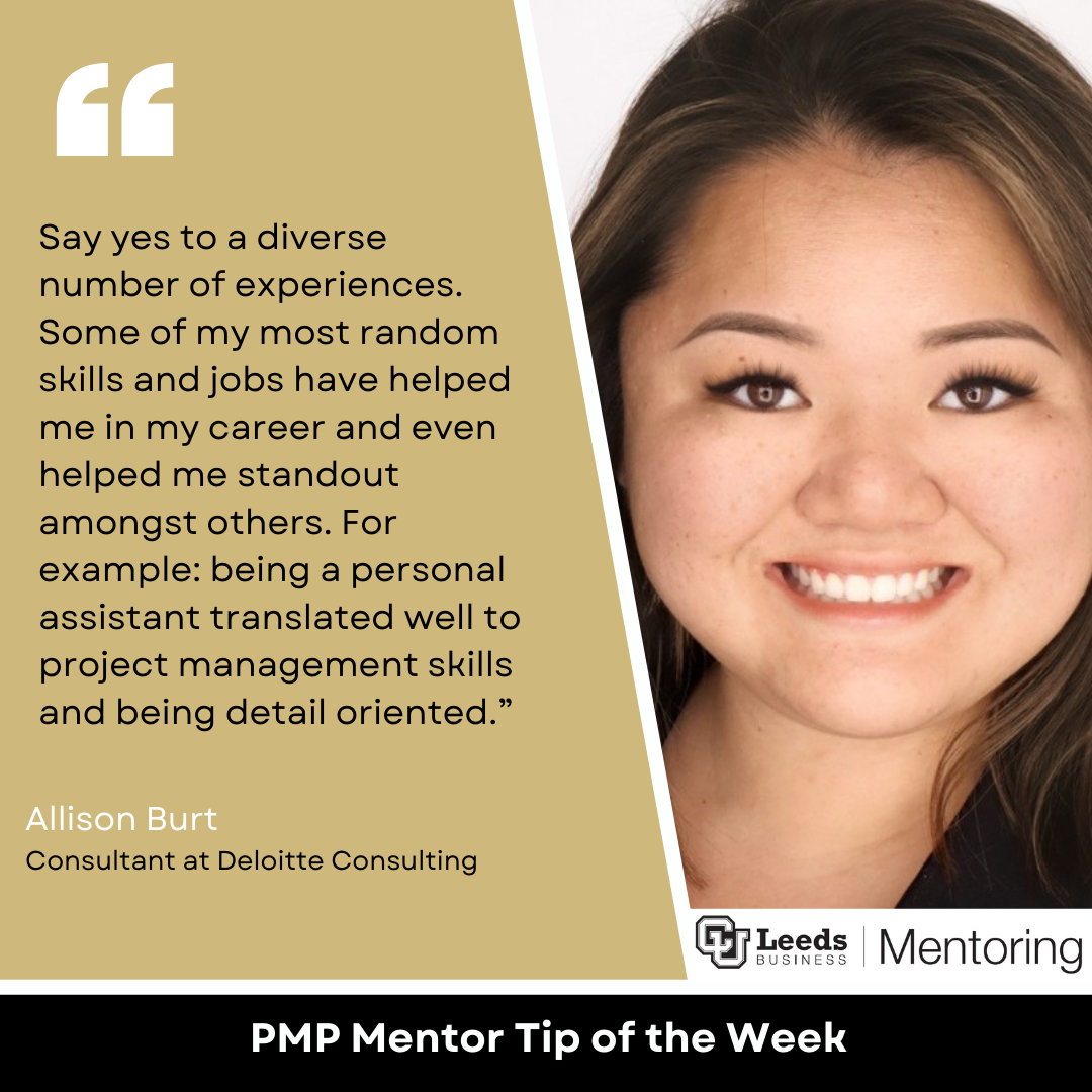 Mentor Tip 25