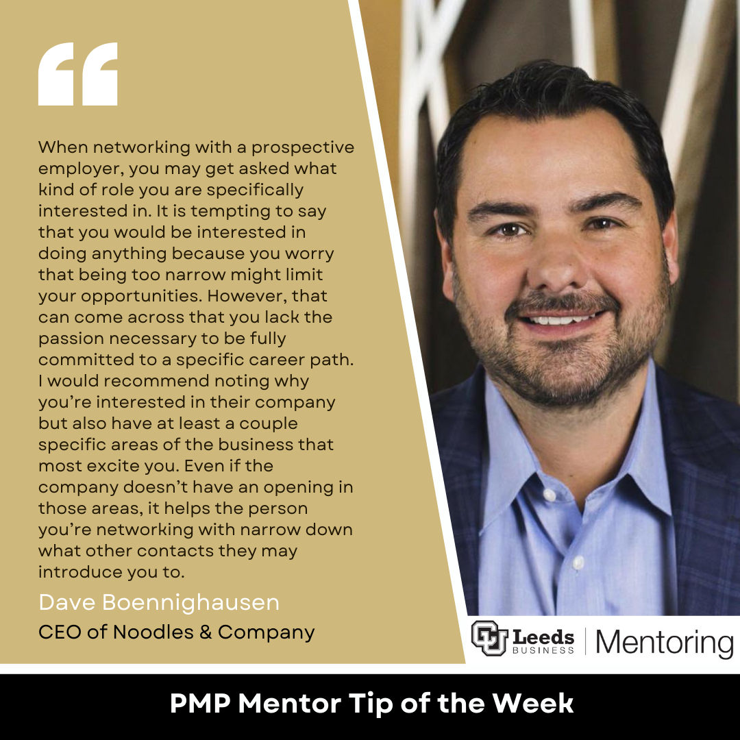 Mentor Tip #5