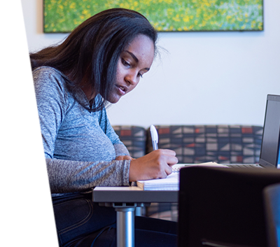 master's student from the online plus program