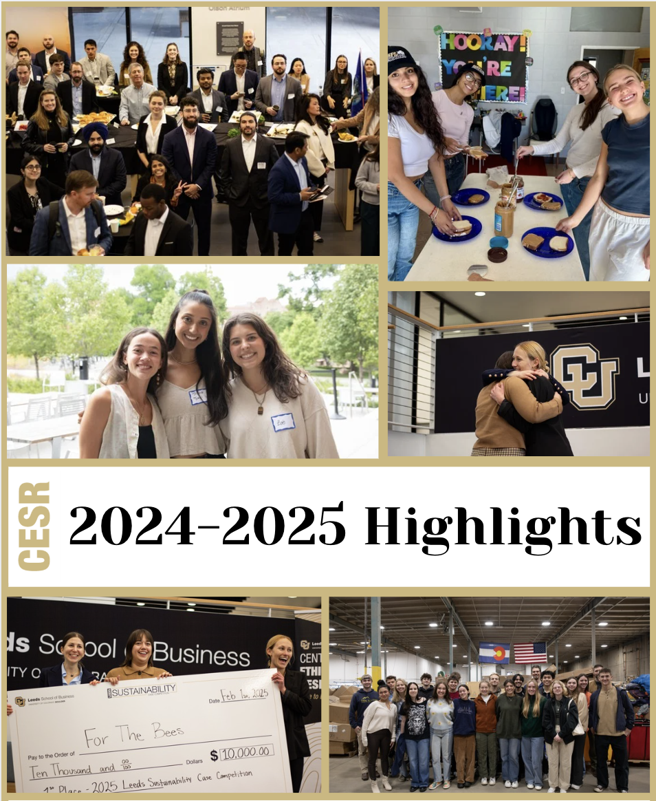 Photo Collage of CESR Students