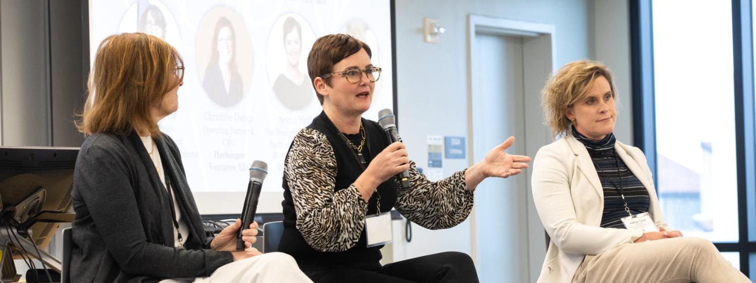 Panelists during the 2023 Women's Collective event