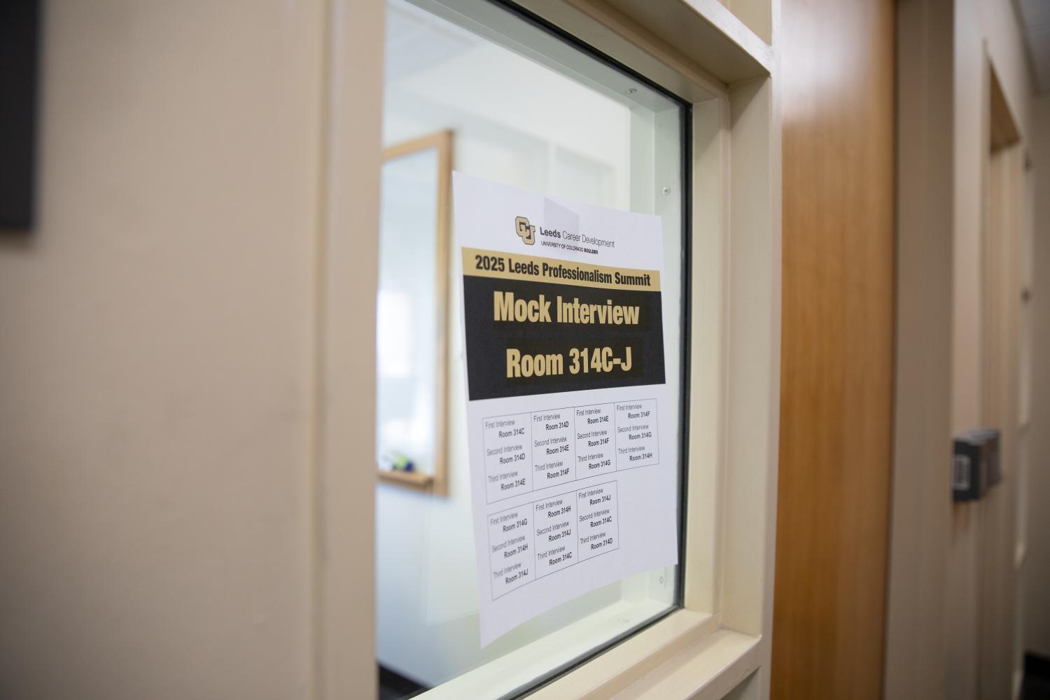 Mock interview schedule at LPS 2025