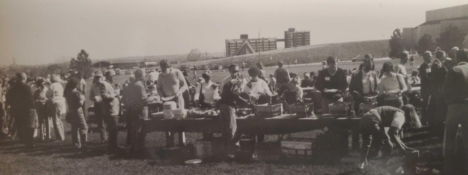 1970s Historic Image Business Field