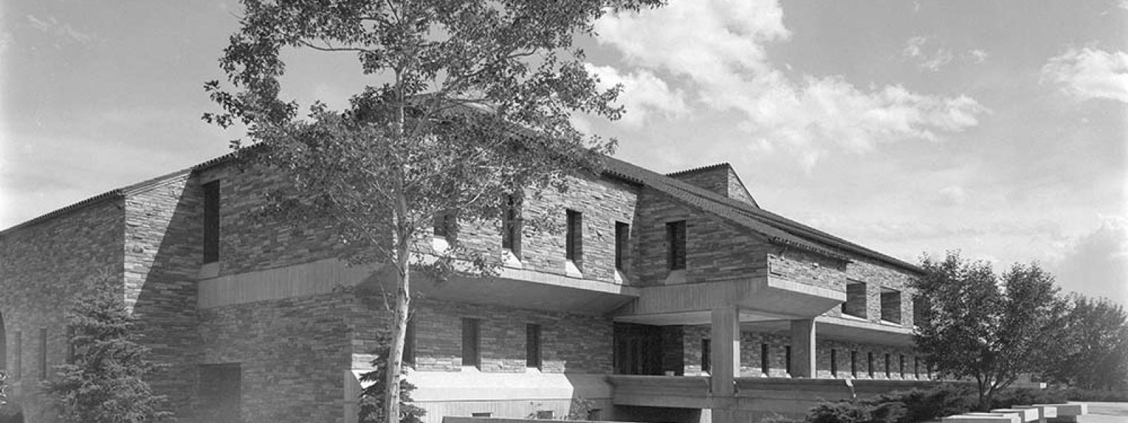 Historic image of the business school
