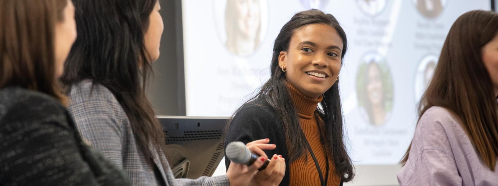 Panelists during the 2023 Women's Collective event
