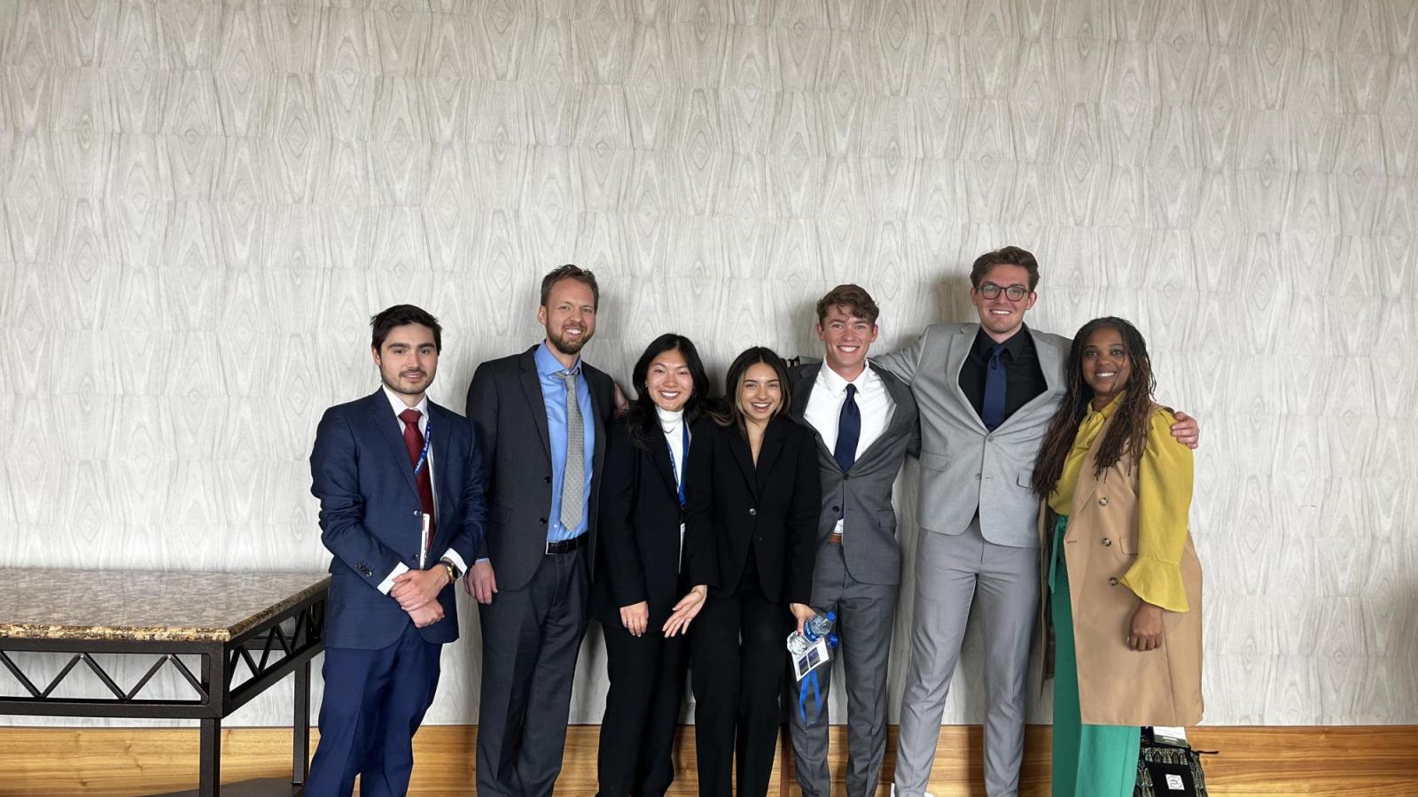 Undergrad team with Kimberly Campbell and Pablo