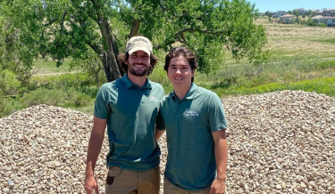 Luke Bille and Cameron Klein, Co-Founders of Luke's Lawns